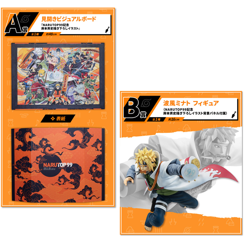 Naruto P99 Ichiban Kuji Loterie Japonaise Naruto P99 80Tickets